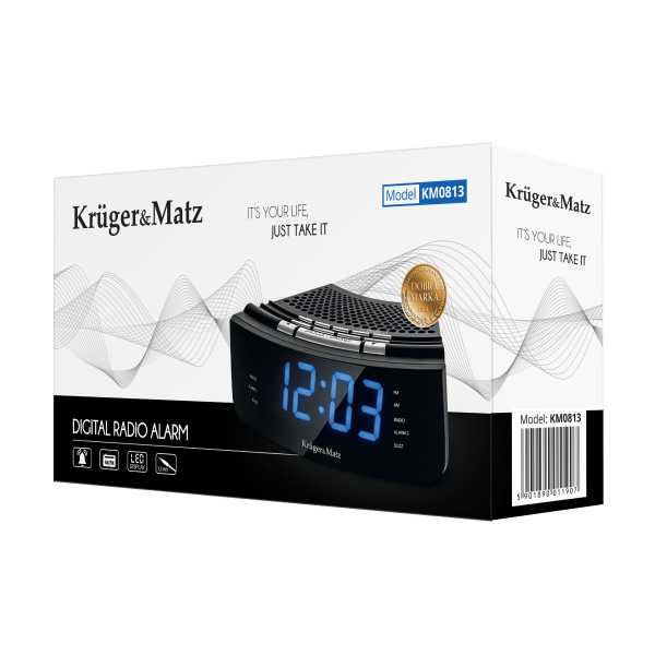 Radiobudzik Kruger&Matz KM 813