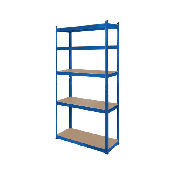 Regał metalowy magazynowy 180x90x40 niebieski Rebel