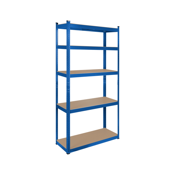 Regał metalowy magazynowy 180x90x40 niebieski Rebel