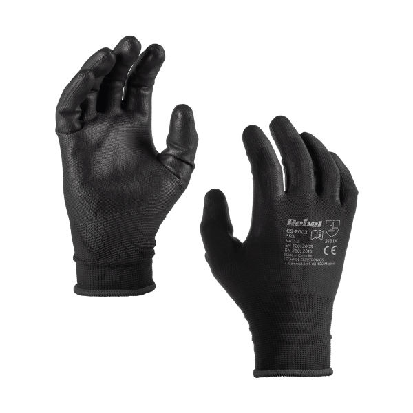 Rękawice robocze poliuretanowe CS-P002 r.10 XL (5kpl.)