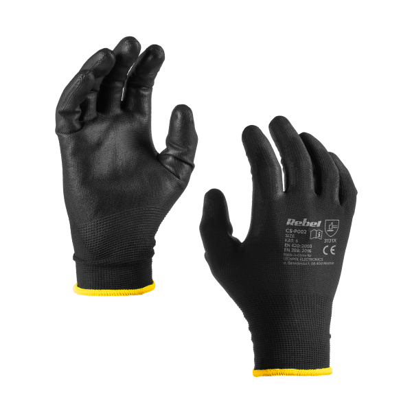 Rękawice robocze poliuretanowe CS-P002 r.8 M (12kpl.)