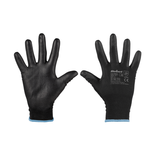 Rękawice robocze poliuretanowe CS-P002 r.9 L (12kpl.)