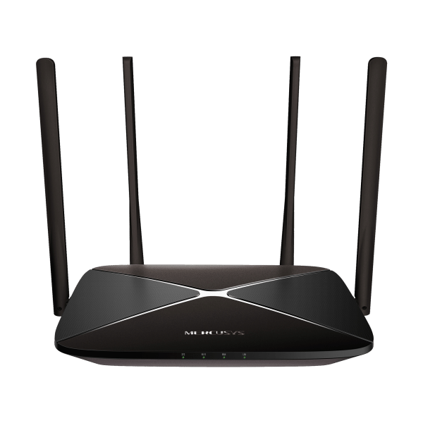 Router Mercus AC12G, 2.4+5 GHz, 802.11ac/n, 1xWAN, 3xLAN (WiFi 5)