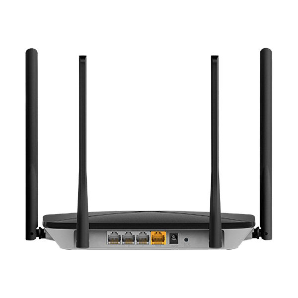 Router Mercus AC12G, 2.4+5 GHz, 802.11ac/n, 1xWAN, 3xLAN (WiFi 5)