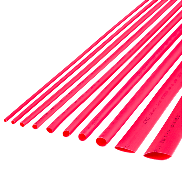 Rurka termokurczliwa 3,5 mm-1 m czerwona Rebel