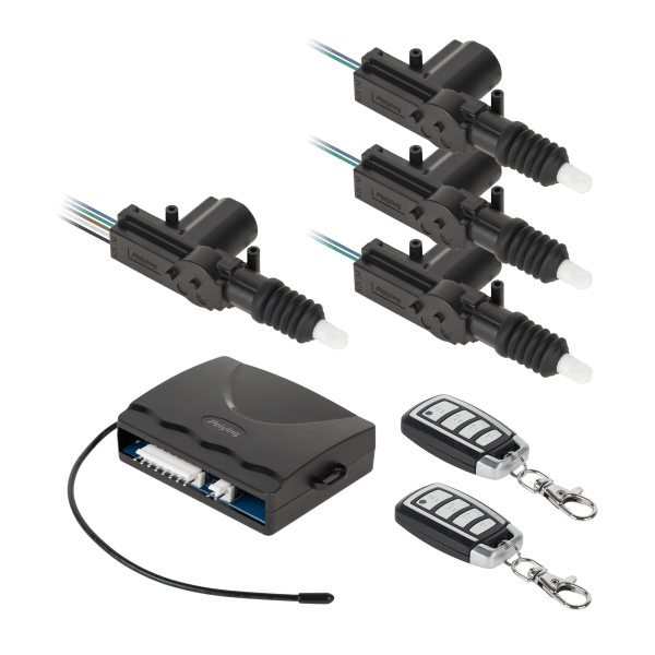 Samochodowy zamek centralny z pilotem zdalnego sterowania Peiying (1+3+2 piloty )