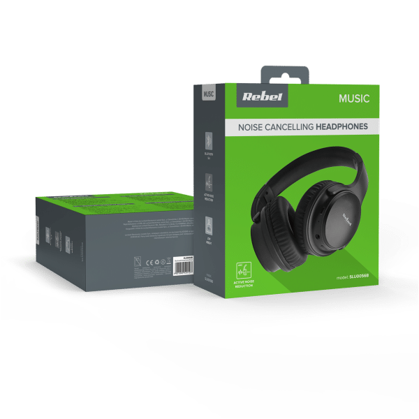 Słuchawki nagłowne ANC Rebel