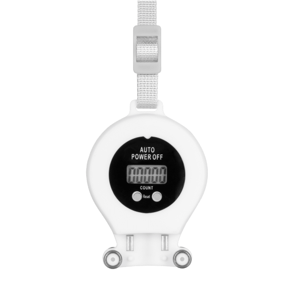 Smart Hula Hop odchudzające koło z licznikiem, wypustkami i obciążeniem 50cm, różowe, REBEL ACTIVE