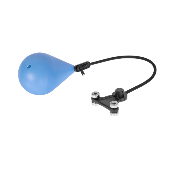 Smart Hula Hop odchudzające koło z wypustkami i obciążeniem 50cm, niebieskie, REBEL ACTIVE