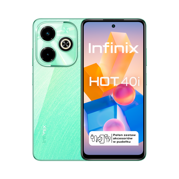 Smartfon INFINIX Hot 40i Green 8/256GB