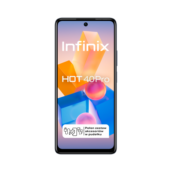 Smartfon INFINIX Hot 40PRO Black 8/256GB