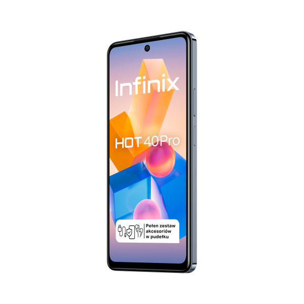 Smartfon INFINIX Hot 40PRO Black 8/256GB