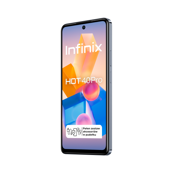 Smartfon INFINIX Hot 40PRO Black 8/256GB