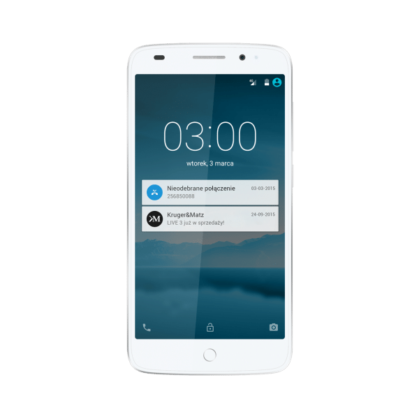Smartfon Kruger&Matz LIVE 3 biały