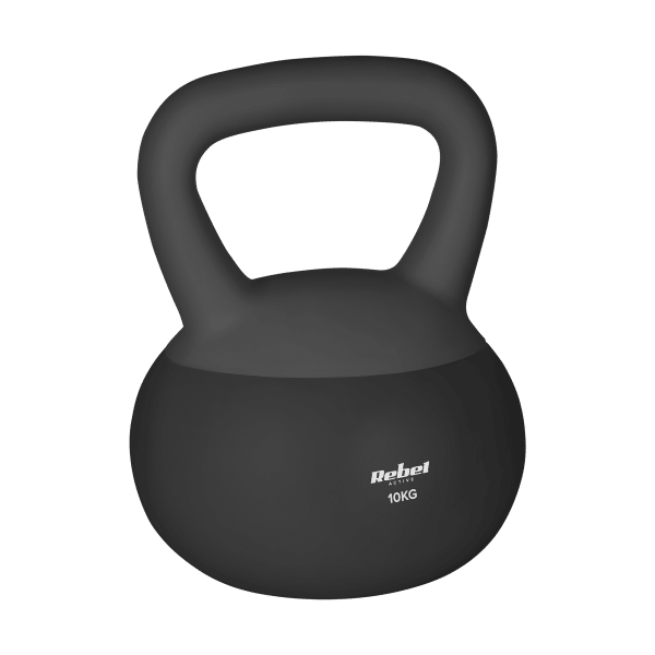 Soft Kettlebell miękki winylowy 10kg REBEL ACTIVE