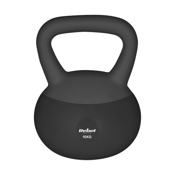 Soft Kettlebell miękki winylowy 10kg REBEL ACTIVE