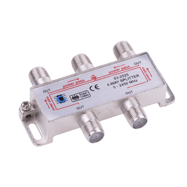 Splitter 4way 5-2450MHz
