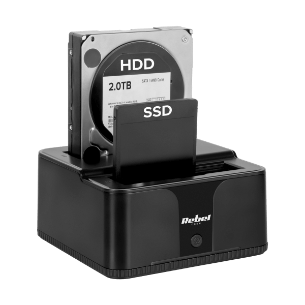 Stacja dokująca dysków HDD/ SSD USB 3.0 Rebel