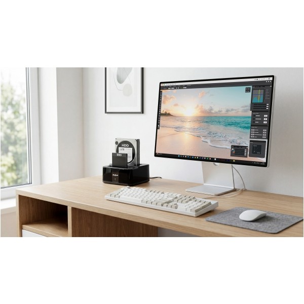 Stacja dokująca dysków HDD/ SSD USB 3.0 Rebel