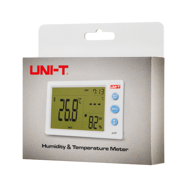 Stacja pogodowa (miernik temperatury + czujnik na zewnątrz) Uni-T A12T