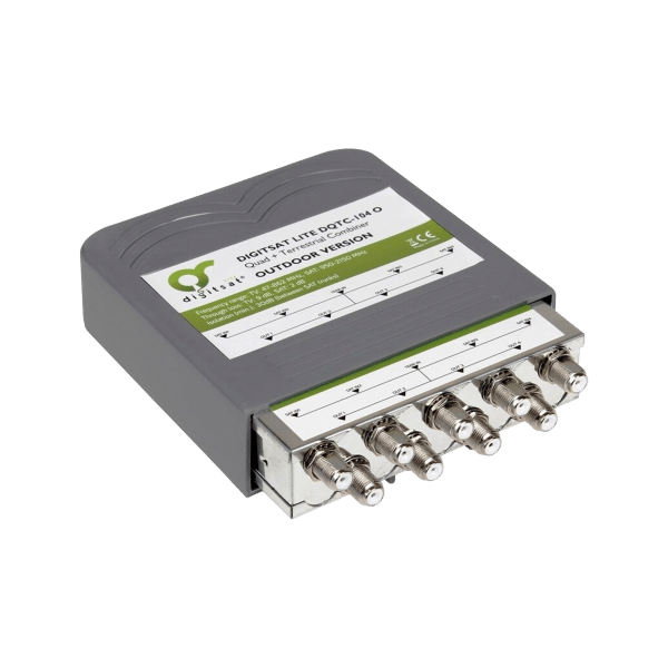 Sumator RTV/SAT x4 DIGITSAT DQTC-104 zew