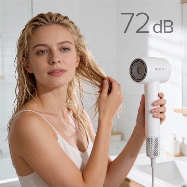 Suszarka do włosów TEESA PRO DRY 700 czarna