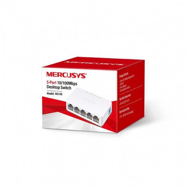 SWITCH MS105, 5 portów RJ45 10/100 Mbps / MERCUSYS