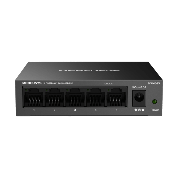 SWITCH MS105GS, 5 portów RJ45 10/100/1000 Mbps / MERCUSYS