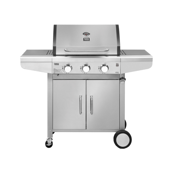 Teesa BBQ 3001 Master Grill gazowy - 3 palniki- miejsce na butlę