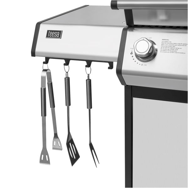 Teesa BBQ 5006 MASTER grill gazowy - 5 palników- miejsce na butlę