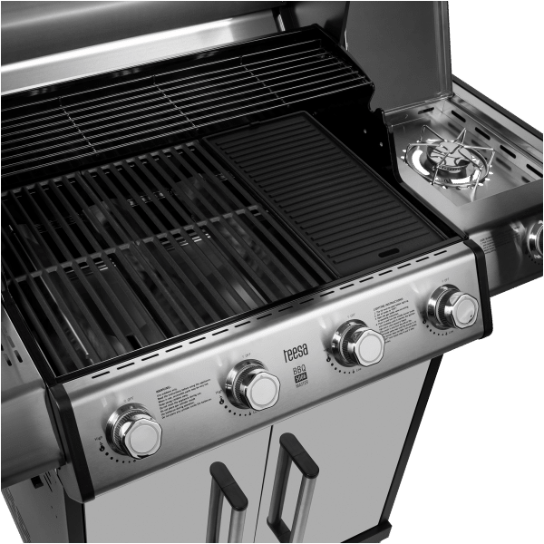 Teesa BBQ 5006 MASTER grill gazowy - 5 palników- miejsce na butlę