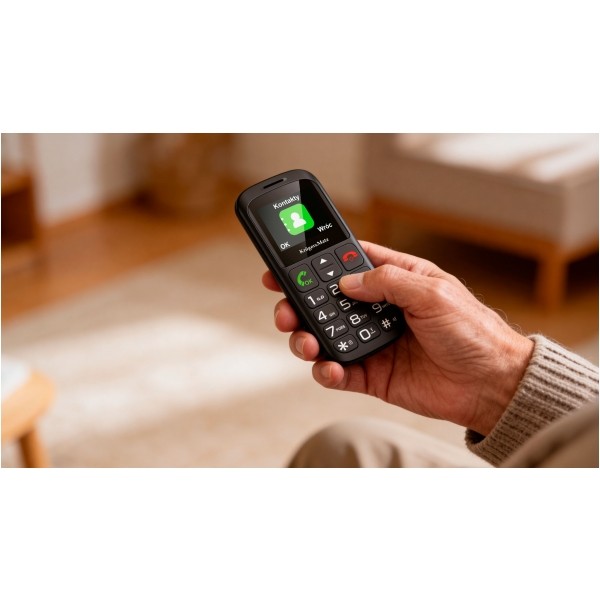 Telefon GSM dla seniora Kruger&Matz Simple 923