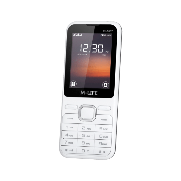 Telefon GSM M-Life ML697 biały