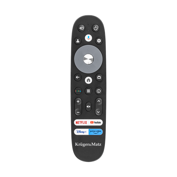 Telewizor Kruger&Matz 32" HD Google TV, DVB-T2/S2/T/C H.265 HEVC