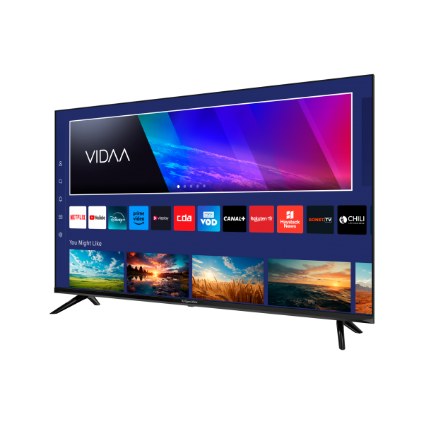 Telewizor Kruger&Matz 40" FHD smart DVB-T2/S2 H.265 Hevc