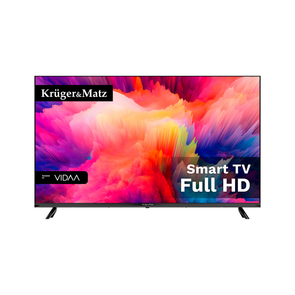 Telewizor Kruger&Matz 40" FHD smart DVB-T2/S2 H.265 Hevc