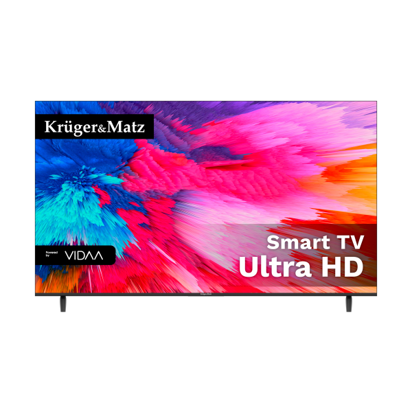 Telewizor Kruger&Matz 55" UHD smart DVB-T2/S2 H.265 Hevc
