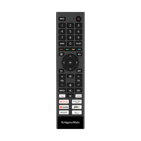 Telewizor Kruger&Matz 55" UHD smart DVB-T2/S2 H.265 Hevc