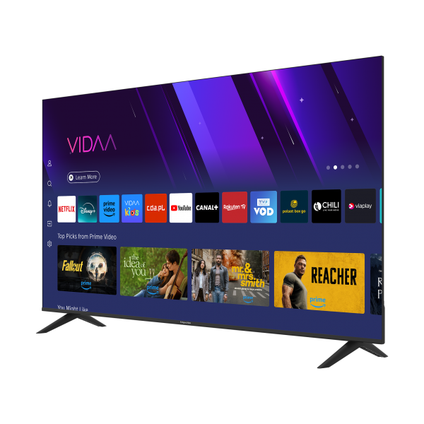Telewizor Kruger&Matz 55" UHD smart DVB-T2/S2 H.265 Hevc