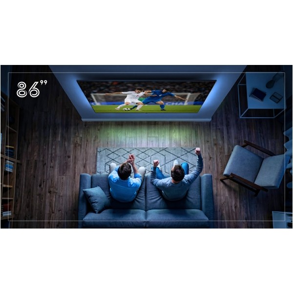 Telewizor Kruger&Matz 86" UHD QLED smart DVB-T2/S2 H.265 Hevc