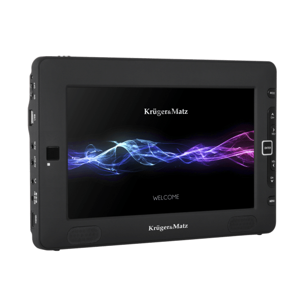 Telewizor przenośny Kruger&Matz 9" z tunerem DVB-T2- HD