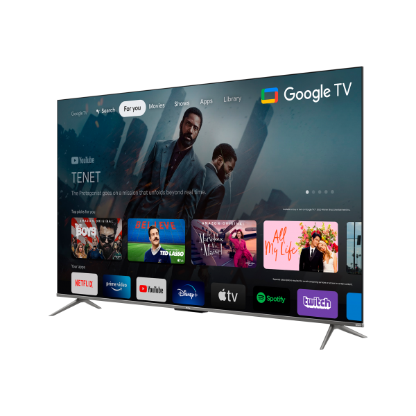 Telewizor TCL 65" Qled GoogleTV DVB-T2/C/S2 H.265 HEVC