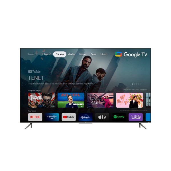 Telewizor TCL 65" Qled GoogleTV DVB-T2/C/S2 H.265 HEVC
