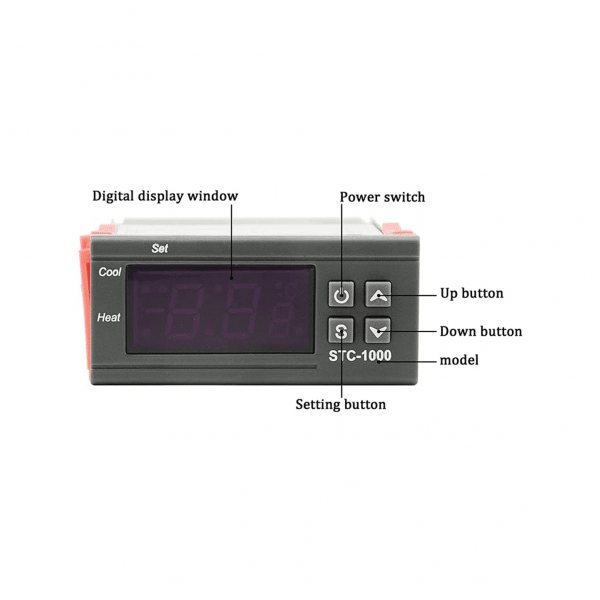 Termostat 230V STC-1000 E6114