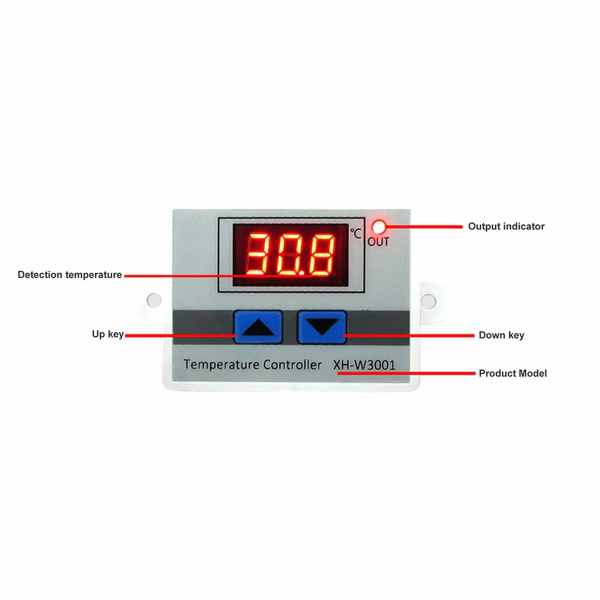 Termostat 230V XH-W3001 E6113