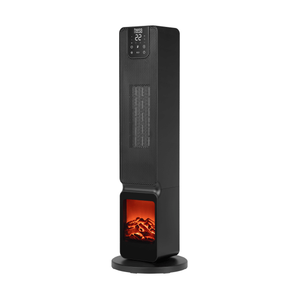 Terrmowentylator kolumnowy PTC Teesa z imitacją kominka (800/2000W)