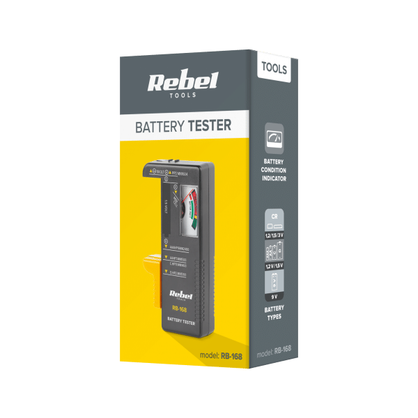 Tester baterii REBEL RB-168