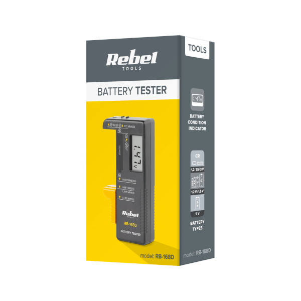 Tester baterii REBEL RB-168D