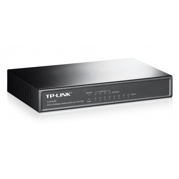 TP-LINK TL-SF1008P Switch PoE 8 portów 10/100Mbps (4xPoE)
