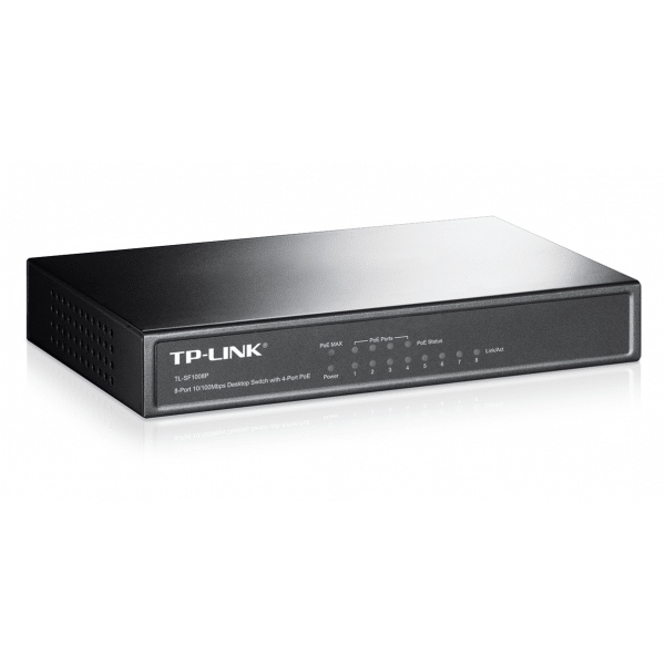 TP-LINK TL-SF1008P Switch PoE 8x10/100Mbps (4xPoE)